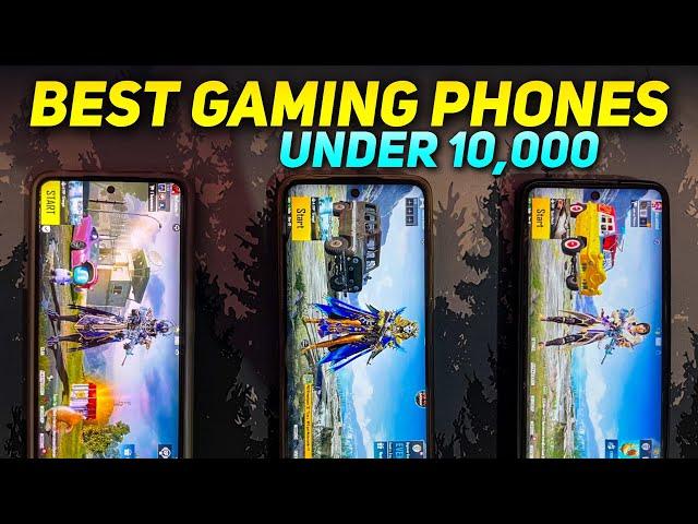 TOP 3 BEST GAMING MOBILE PHONE FOR BGMI UNDER 10000  BEST PHONE FOR GAMING UNDER 10K IN 2024