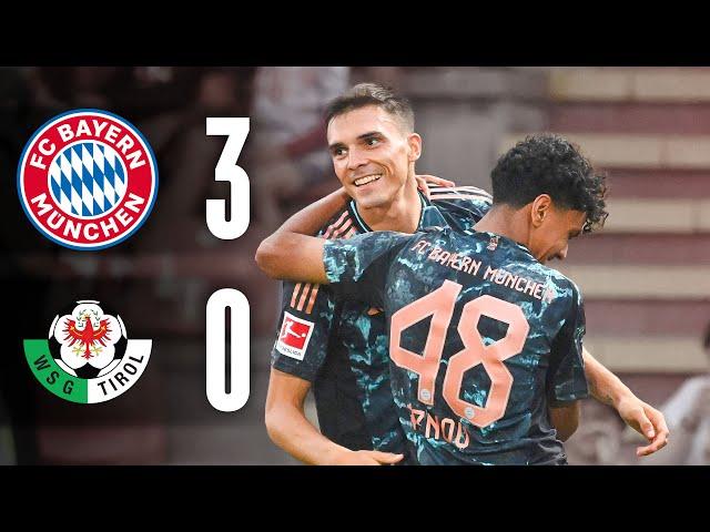 Palhinha’s first Bayern goal was a SCREAMER! | FC Bayern - WSG Tirol | Highlights