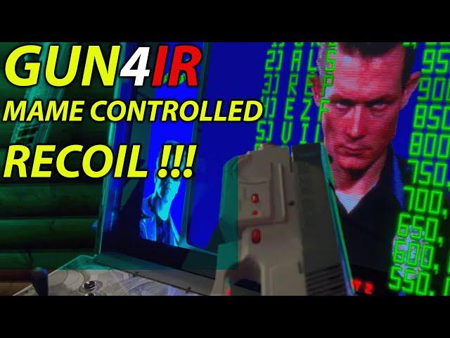 MAMEHOOKER SYNCS SOLENOIDS ON GUN4IR!!!! Terminator 2 DEMO!