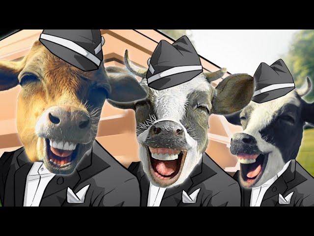 COFFIN COW DANCE 40│Cow Song & Cow Videos 2024 | #CoffinDance #CODIS #cow #cows #cowvideos #cowdance