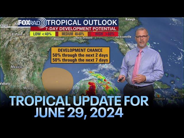 Tropical update: Beryl to become MAJOR hurricane, moving toward Caribbean Sea