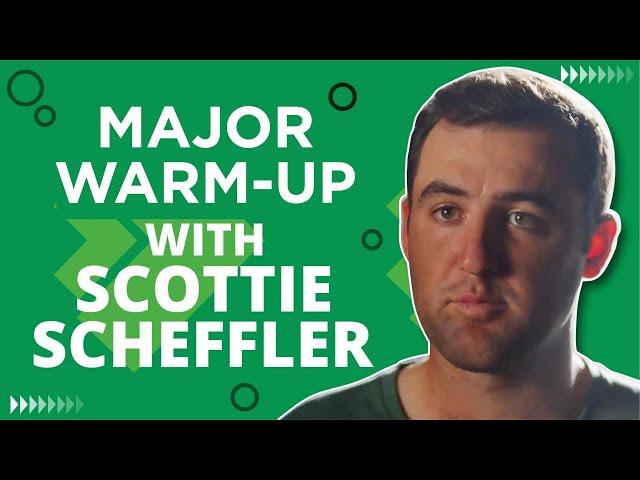 PGA Tour Star Scottie Scheffler's Warm-Up Routine | Get ready with Golf's World #1 | GolfForever