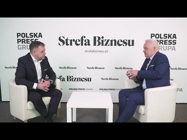 Andrzej Dybczyński, Łukasiewicz na Strefie Biznesu z Grzegorzem Gajdą podczas TOGETAIR 2023