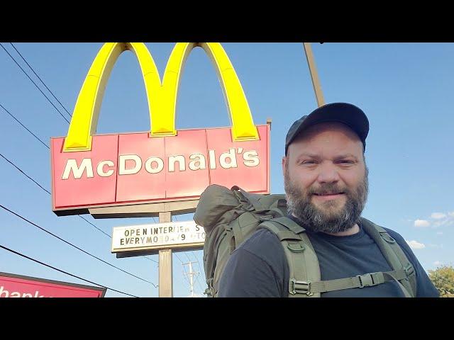 Stealth Camping behind McDonald's | Urban Camping | Solo Overnight | Alone