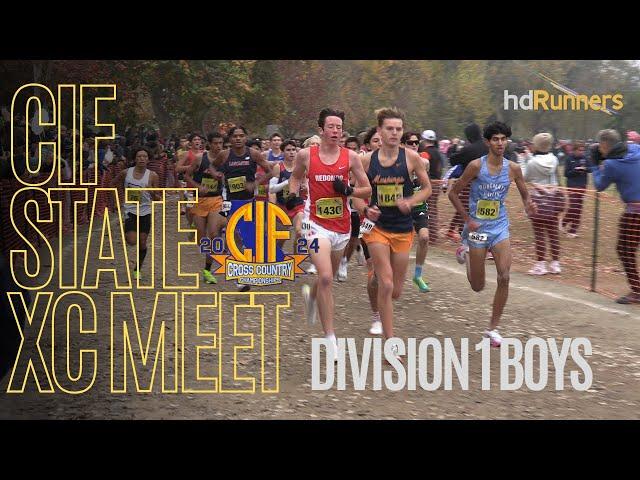 2024 XC - CIF State Cross Country Championships - Boys D1