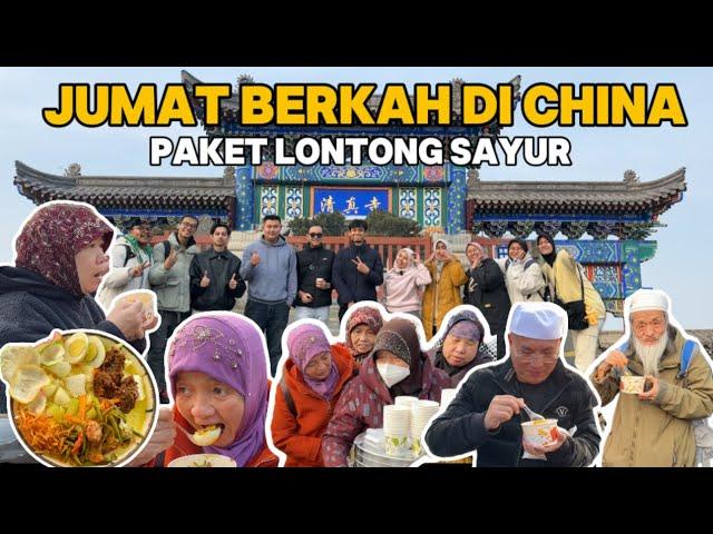 SANKING ENAKNYA LONTONG SAYUR INDONESIA INI MEMBUAT KAKEK-KAKEK DI CHINA NAMBAH SAMPAI 3 PORSI 