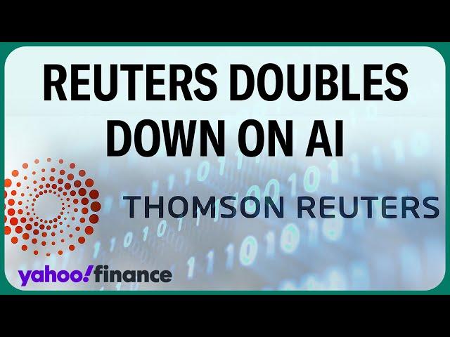 Thomson Reuters CEO discusses AI and licensing news content to tech companies