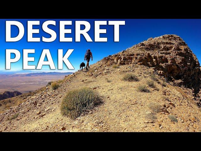 Hiking to Deseret Peak