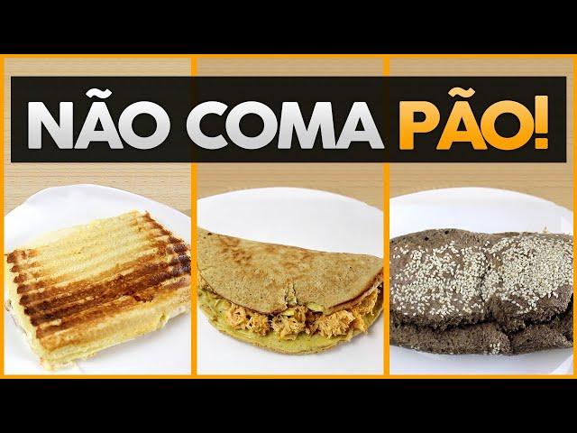 NÃO COMA PÃO! Substitua seu Café da Manhã por essas Opções e Emagreça!