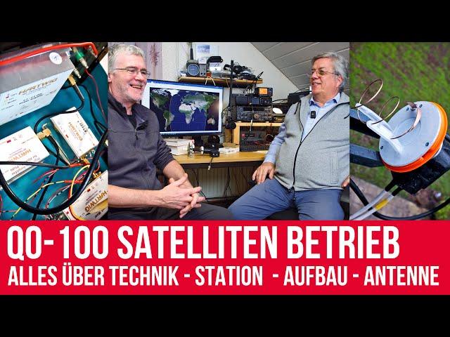 F74 - QO-100 Satelliten Betrieb - Alles zur Technik, Stationsaufbau und Antennen. Mit Herbert DC5KL