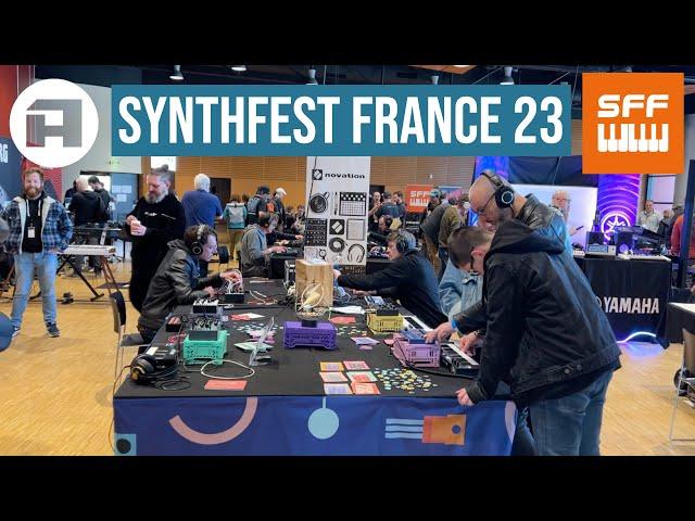 SynthFest France 2023 Synthesizer Ausstellung Rundgang