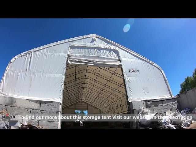 Electric Tent Gates for Storage Tents by Storex