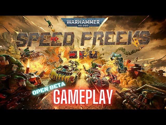 Warhammer 40K: Speed Freeks PC GAMEPLAY | Open Beta Access