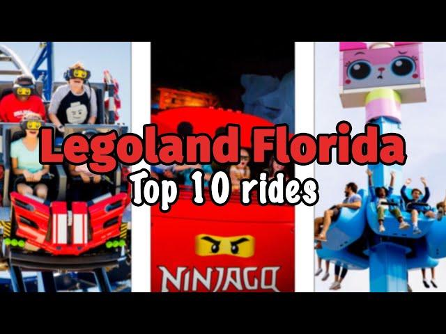 Top 10 rides at Legoland Florida | 2022