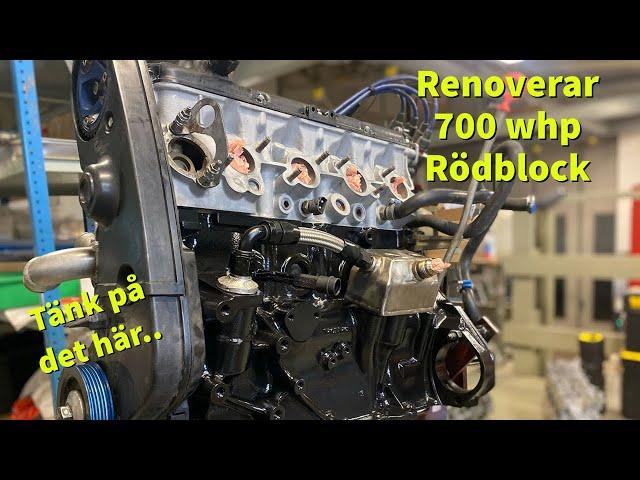 Renoverar 700whp b230 rödblock