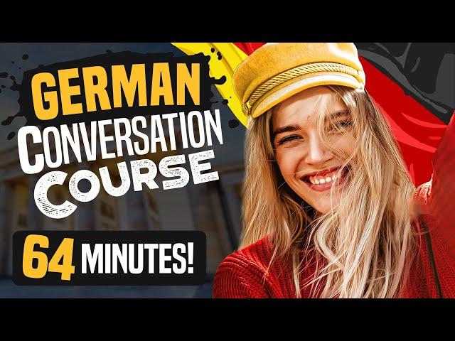 Learn GERMAN: Easy & Slow Conversation Course! (9 Scenes w/Essential Words) - OUINO.com