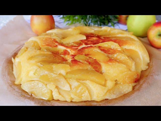 Яблочный Пирог на Сковороде