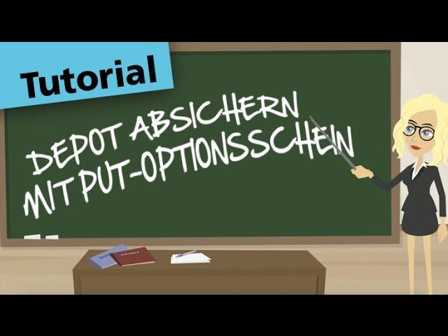 So funktioniert die Depot-Absicherung mit Put-Optionsschein – Tutorial // Mission Money