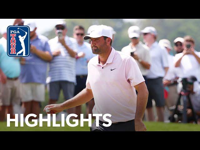 Scottie Scheffler shoots 5-under 66 | Round 2 | TOUR Championship | 2024