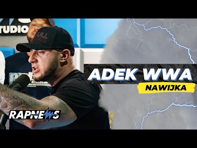 ADEK WWA rapuje NA ŻYWO w Rapnews Studio!