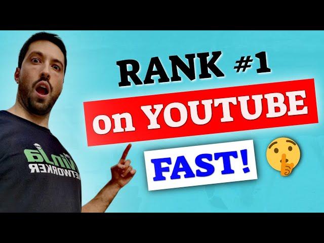 YouTube SEO 2023: How To Rank #1 on YouTube FAST (4 Steps)