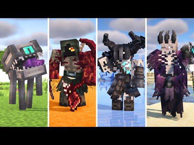 10 Amazing Minecraft Mods ! (1.20.1 ＆ 1.21) | Dungeons And Combat！