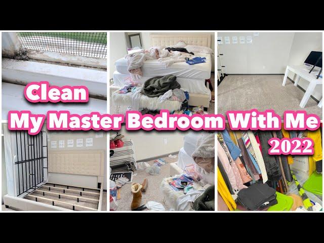 Clean My Master Bedroom With Me 2022 | Motivational Spring Cleaning | At Home With Shaniqua