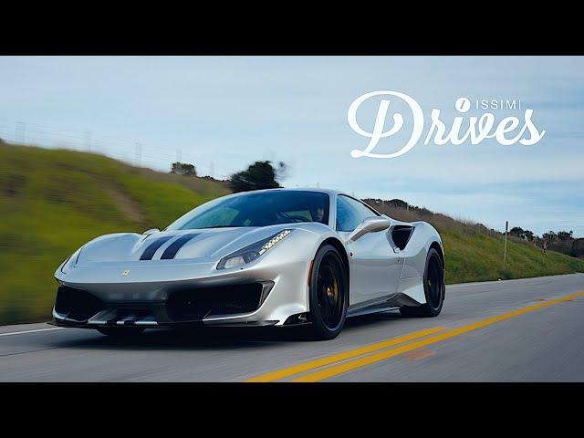 The Quickest Dinosaur in the World: Ferrari 488 Pista -- ISSIMI DRIVES