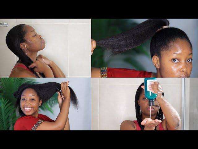 LUXURY RELAXED HAIR WASH DAY WITH  DYSON,  L'ORÉAL PROFESSIONNEL AND MIZANI! | KAIZEN TSHEGO