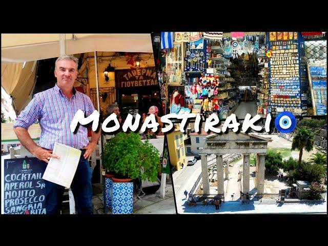 Monastiraki The best shopping in Athens / A walk through the historic streets of Athens