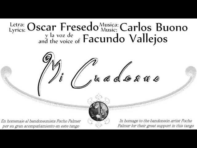 Mi Cuaderno (Audio)