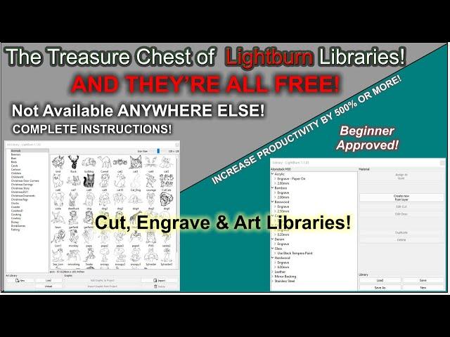 The TREASURE CHEST of Lightburn Libraries, ALL FREE!