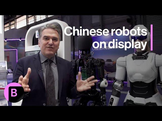 Robots, AI Take Over Mobile World Congress in Shanghai