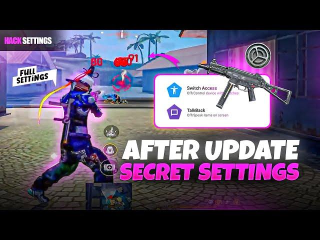 Free Fire OB49 Full Headshot settings + DPI Settings | Best Sensitivity for Perfect Aim ️