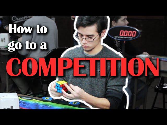 How to go to a Rubik's Cube Competition