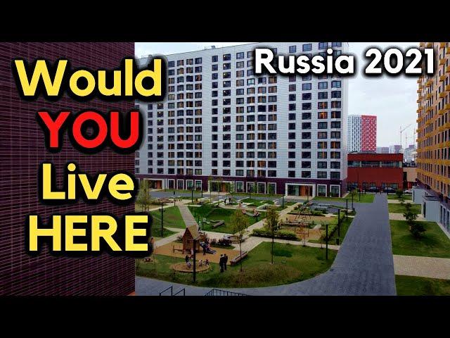 Would YOU live HERE?! The Face of the NEW Russian Microdistrict.