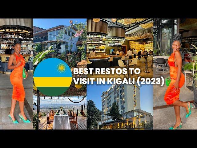 TOP 5 || Ngaha ahantu heza wasohokera muri KIGALI , Top 5 restaurant to visit in 2023 (KIGALI)