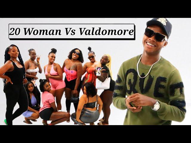 20 WOMAN VS 1 DANCEHALL ARTIST: Valdomore & 1Skimask