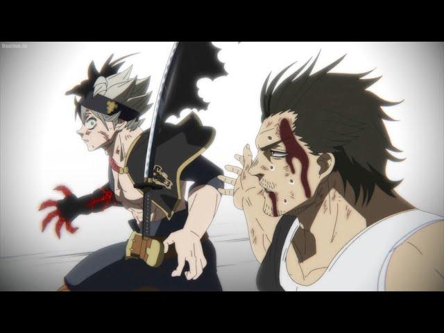 Asta and Yami vs Dante English dub Full Fight Captain Yami gives his sword to Asta