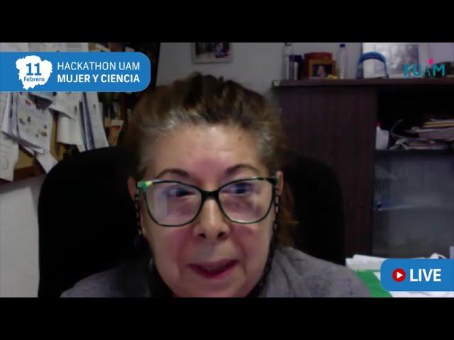 Hackathon UAM: Mujer y Ciencia: Intervención de Encarnación Lorenzo Abad