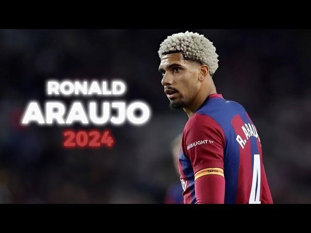 Ronald Araujo 2023/2024 - Defensive Skills, Tackles and Goals - HD