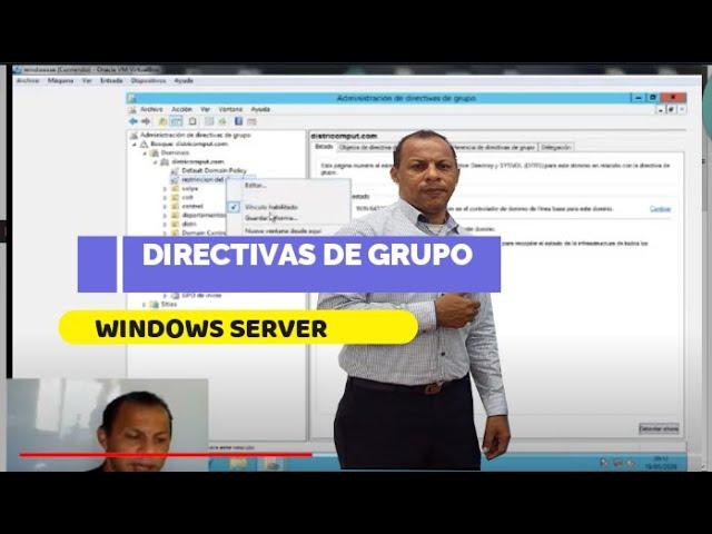 APRENDE  DIRECTIVAS DE GRUPO EN WINDOWS SERVER