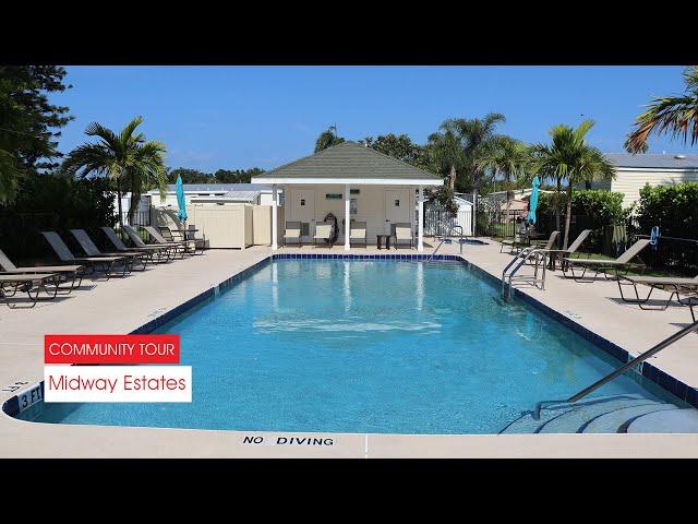 Manufactured Home Community Tour: Midway Estates in Vero Beach Florida