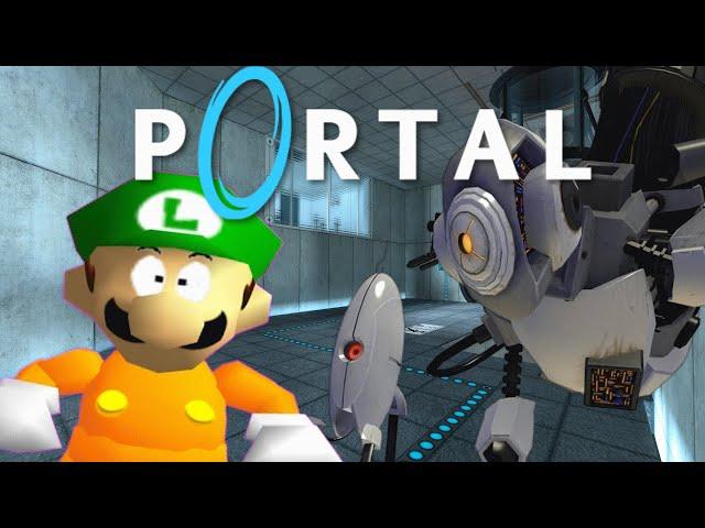 Luigi Plays: PORTALLL