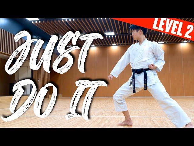 【Level 2】Follow Along This Karate Basics Routine with Japanese Instructions!