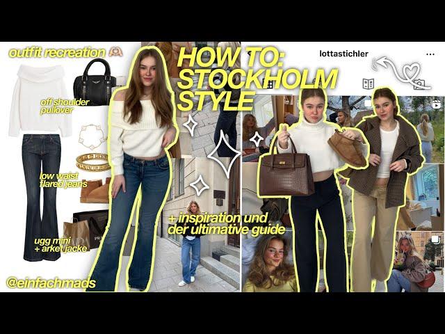 HOW TO: STOCKHOLM STYLE!! (aka guide von lotta stichler + matilda djerf)