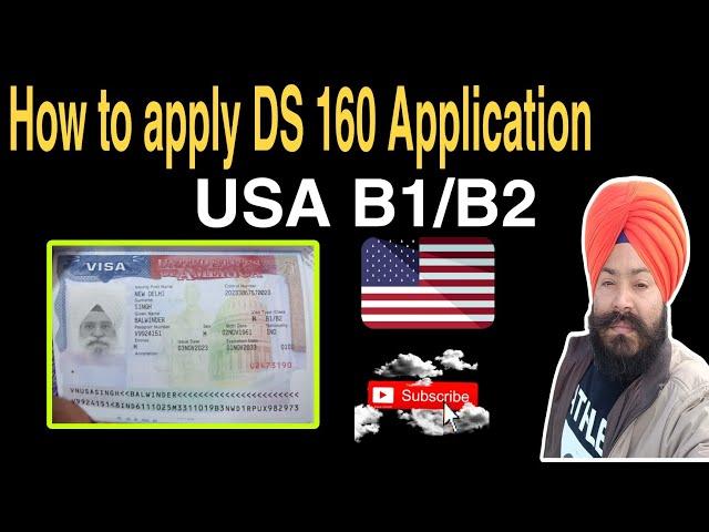 How to fill USA DS160 form online UK, india 2024   (USA) B1/B2 Step By Step@starplus