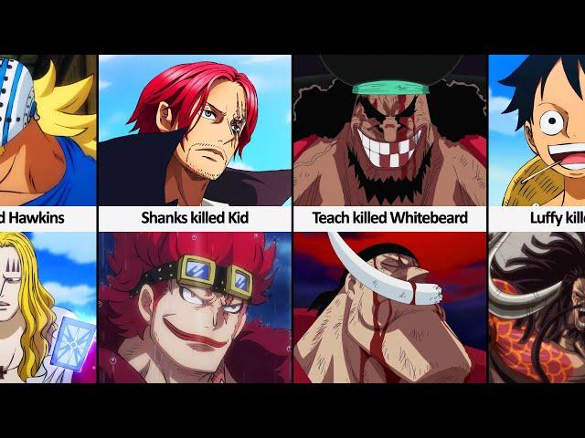 Who Killed Whom in One Piece