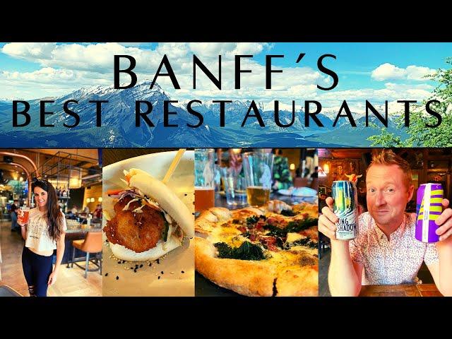 Best Restaurants in Banff, Canada! | Must-Do Beaver Tails, Breweries, Cocktails, & Coffee Shops