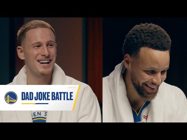 Who Has the Better Dad Joke: Stephen Curry or Donte DiVincenzo?